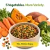 Krunchie Naturals Vegetable Dog Food Topper Variety 5 pk image thumbnail 2