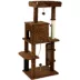 PawHut Cat Tree with Scratching Posts, Cat Bed, Condo, Jumping Platforms, Anti-tip Kit 52"H image thumbnail 1