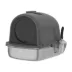 PawHut Enclosed Stainless Steel Litter Box with Scoop, Deodorizer Bag, Handle image thumbnail 1