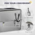 PawHut Fully Stainless Steel Cat Litter Box with Lid and Scoop image thumbnail 7