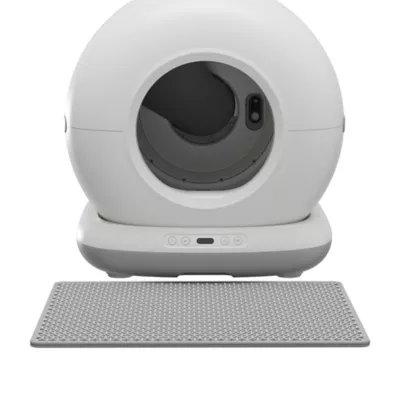 PawHut Automatic Litter Box, Self Cleaning Litter Box, App Control, Odor & Noise Control - Image 1