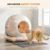 PawHut Automatic Litter Box, Self Cleaning Litter Box, App Control, Odor & Noise Control image thumbnail 6