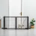 PawHut Freestanding Dog Gate, Foldable with 4 Panels and Support Feet image thumbnail 2