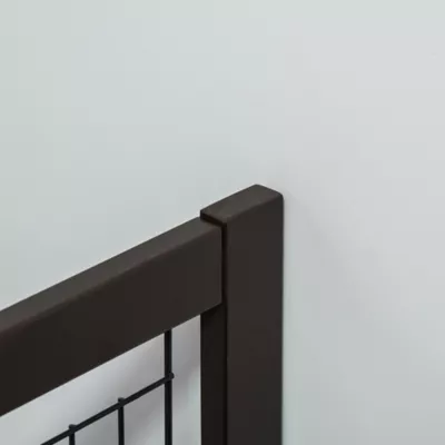 PawHut Freestanding Dog Gate, Foldable with 4 Panels and Support Feet - Image 7