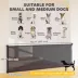 PawHut  Retractable Mesh Dog Gate, 41" Tall, Extends to 122" Wide image thumbnail 3