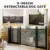PawHut  Retractable Mesh Dog Gate, 41" Tall, Extends to 122" Wide image thumbnail 4