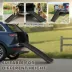PawHut Folding Pet Ramp with Grass Surface, Raised Side Rails, for Cars, SUVs 61"Lx15.2"W image thumbnail 5