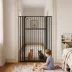PawHut Adjustable Pet Gate, Pressure Mounted 55"H, 30"-41"W image thumbnail 2