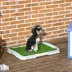 PawHut Puppy Training Pad with Artificial Grass, 24.8"Wx19.1"L image thumbnail 2