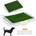 PawHut Puppy Training Pad with Artificial Grass, 24.8"Wx19.1"L image thumbnail 3