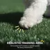 PawHut Dog Potty with Grass Pad, High Walls and Tray 29.5"Lx20.1"W image thumbnail 5