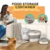 PawHut Collapsible Dog Food Storage Container 6-30lb image thumbnail 4