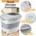 PawHut Collapsible Dog Food Storage Container 6-30lb image thumbnail 6