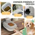 PawHut Collapsible Dog Food Storage Container 6-30lb image thumbnail 7