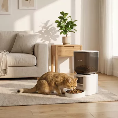 PawHut Automatic Pet Feeder, 2.4G WiFi, Smart APP Control, 8L - Image 2