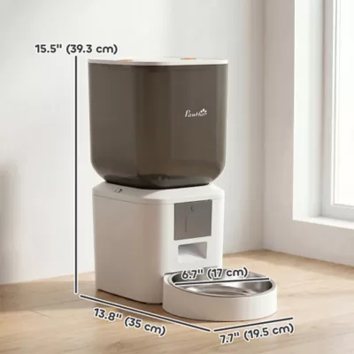 PawHut Automatic Pet Feeder, 2.4G WiFi, Smart APP Control, 8L - Image 3