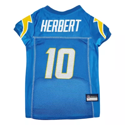 Pets First Justin Herbert Los Angeles Chargers Dog Jersey - Image 1