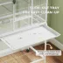 PawHut Large Rolling Bird Cage with Detachable Rolling Stand, Storage Shelf, Wood Perch, 64"H image thumbnail 4
