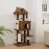 PawHut Cat Tree with Scratching Posts, Cat Bed, Condo, Jumping Platforms 41"H image thumbnail 2