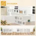 PawHut 98" Cat Tunnel, Outdoor Cat Enclosure with Combinable Design, 8 Doors image thumbnail 5