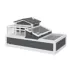 PawHut 2-Tier Wooden Tortoise House image thumbnail 1