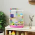 PawHut 5-Tier Hamster Cage with Exercise Wheels, Play Tube, Water Bottle, Dishes, Ladders image thumbnail 2