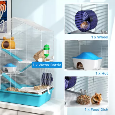 PawHut 5-Tier Large Hamster Cage - Image 5