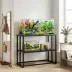 PawHut 40 Gallon Fish Tank Stand with Storage Shelf and Adjustable Feet 36.6"L x 18.5"W x 29.9"H image thumbnail 2