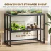 PawHut 40 Gallon Fish Tank Stand with Storage Shelf and Adjustable Feet 36.6"L x 18.5"W x 29.9"H image thumbnail 5