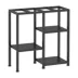 PawHut 25 Gallon Fish Tank Stand with 3 Tier Storage Shelf and Adjustable Feet image thumbnail 1