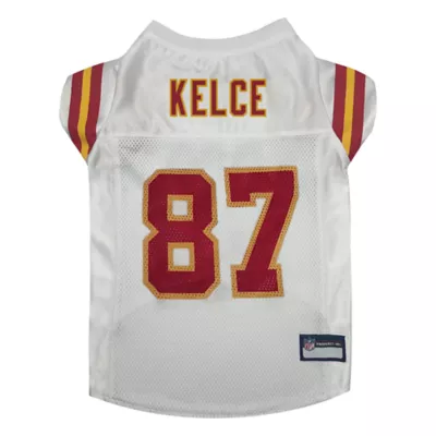 Pets First Travis Kelce Kansas City Chiefs Road Dog Jersey - Image 1