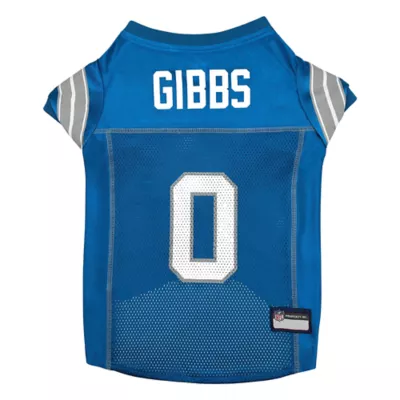 Pets First Jahmyr Gibbs Detroit Lions Dog Jersey - Image 1