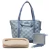 Cleverpup Lightweight Transit Tote Dog Carrier W/ Food-Safe Pouch & Poop Bag Dispenser, 4 Pc Set image thumbnail 4