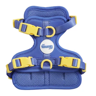 THE LICKER STORE Arlo Dark Blue Adjustable Soft Padded No Pull Harness - Image 1