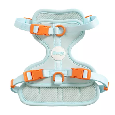 THE LICKER STORE Arlo Light Blue Adjustable Soft Padded No Pull Harness - Image 1