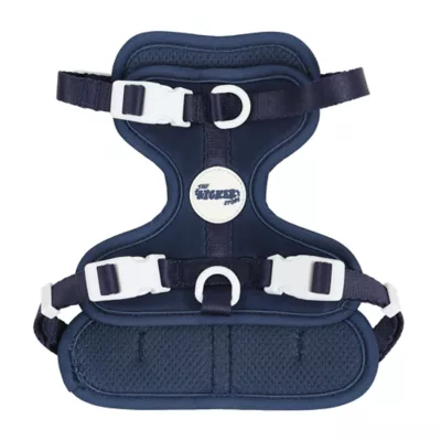 THE LICKER STORE Arlo Navy Adjustable Soft Padded No Pull Harness - Image 1