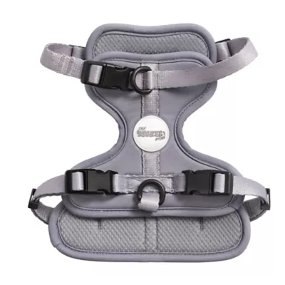 THE LICKER STORE Arlo Gray Adjustable Soft Padded No Pull Harness - Image 1