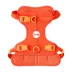THE LICKER STORE Arlo Dark Orange Adjustable Soft Padded No Pull Harness image thumbnail 1