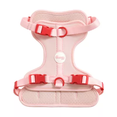 THE LICKER STORE Arlo Pink Adjustable Soft Padded No Pull Harness - Image 1