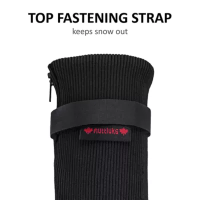 Muttluks Deluxe Boots - fleece lined, zipper opening, cinching strap - Image 5