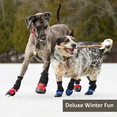 Muttluks Deluxe Boots - fleece lined, zipper opening, cinching strap - Image 7