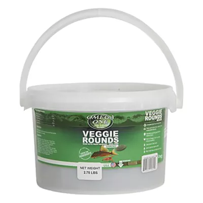 Omega One Sinking Veggie Rounds -3lbs - Image 1