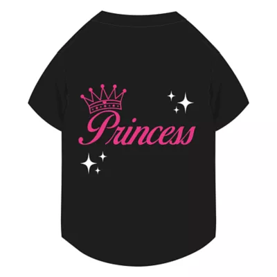 Princess Pet Black T-Shirt, Multiple Sizes, XS-XL - Image 1