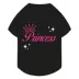 Princess Pet Black T-Shirt, Multiple Sizes, XS-XL image thumbnail 1