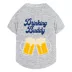 Drinking Buddy Pet Grey T-Shirt, Multiple Sizes, XS-XL image thumbnail 1