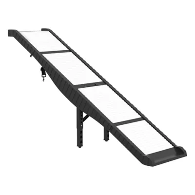 PawHut Foldable Dog Ramp with Support Leg and Non-Slip TPR Surface, 68.9" - Image 1