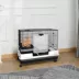 PawHut 28"H 2-Level Small Animal Habitat with Wheels, Slide-out Tray, Ramp image thumbnail 2
