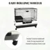 PawHut 28"H 2-Level Small Animal Habitat with Wheels, Slide-out Tray, Ramp image thumbnail 6