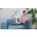 Armarkat Blue Checkered Enclosed Cat Bed video thumbnail 6