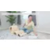 Armarkat 31-in Faux Fleece Real Wood Scratching Post & Condo Cat Tree, Goldenrod video thumbnail 8